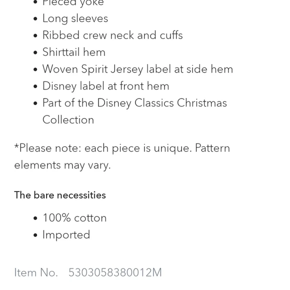 Disney Santa Mickey Mouse & Friends Holiday Spirit Jersey, NWT, Adult Unisex XXL - Picture 9 of 12